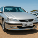 peugeot 406. auction re-regestration.